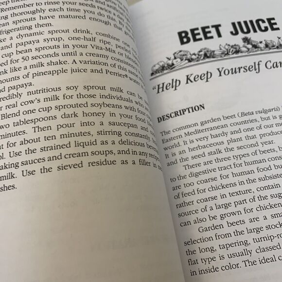 Heinerman's Encyclopedia of Healing Juices by John Heinerman (1994, Hardcover) - Picture 5 of 11